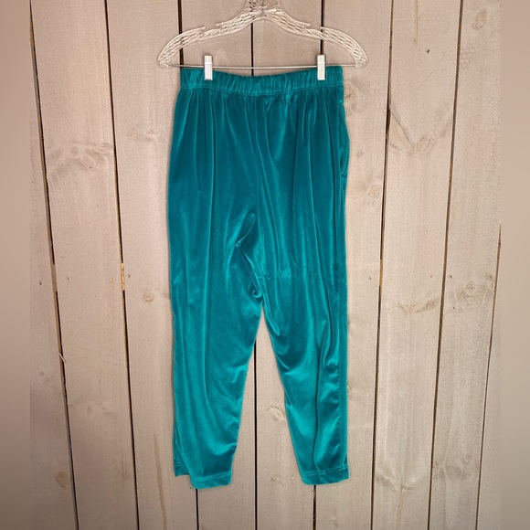 Jaclyn Smith Velvet Velour Track Suit Pants US Womens S 57172 - Picture 3 of 5